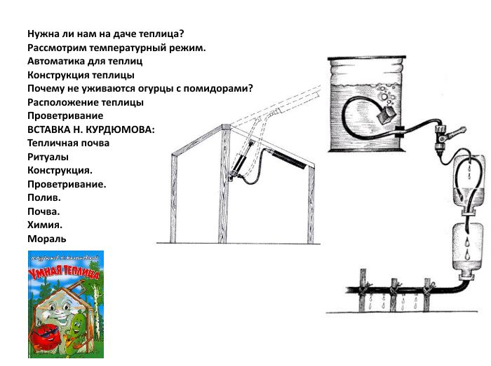 умная теплица Курдюмова