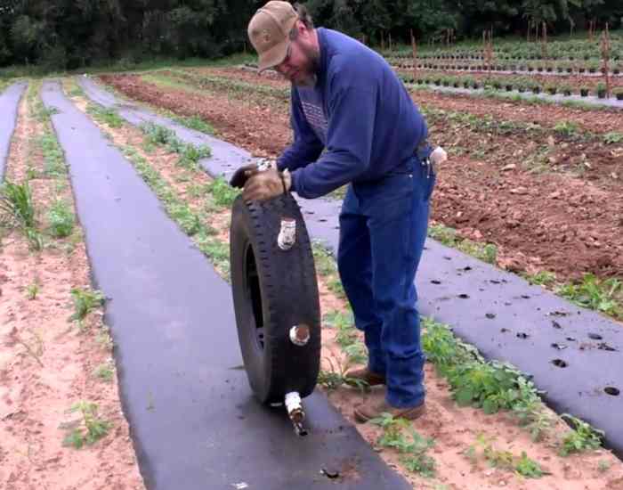 самодельное устройство для мульчирования