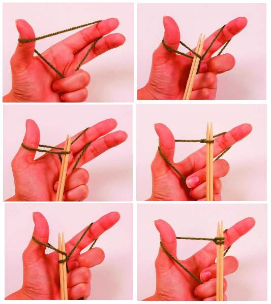 Набор петель - пошаговая инструкция