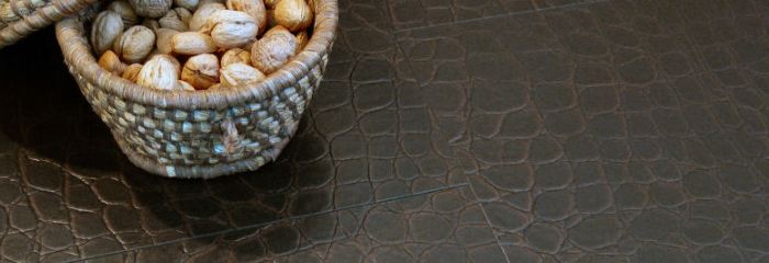 кожаный пол - дорого и комфортно