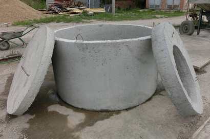 септик из железобетонных колец фабричного производства