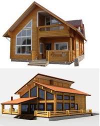 Дома из деревянного бруса