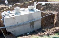 Монолитный железобетонный септик