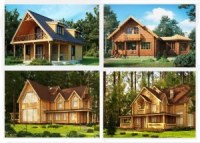 Из чего строят деревянные дома?